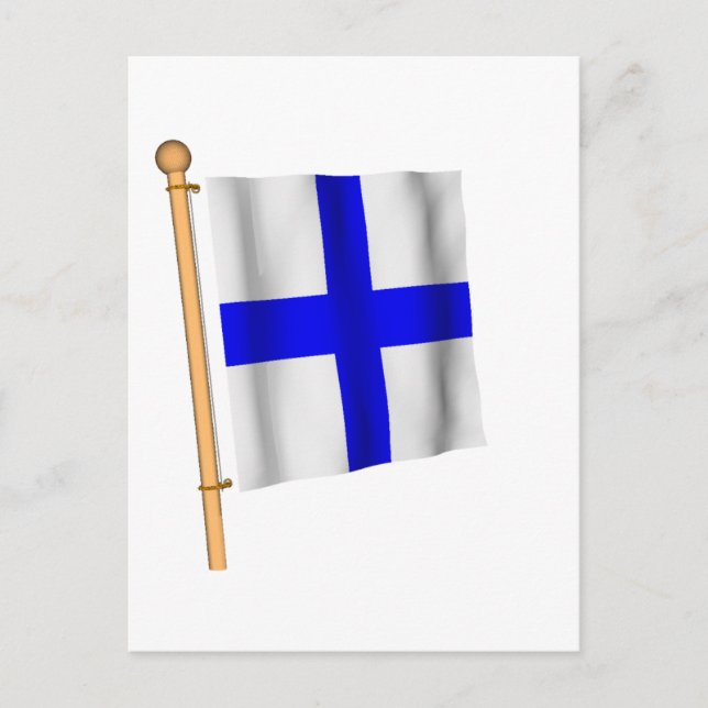 Nautical Flag 'X' Postcard (Front)