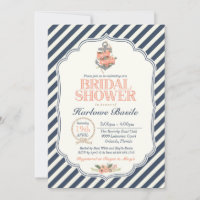 Nautical Floral Anchor Bridal Shower