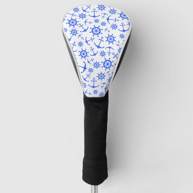 Nautical Golf Head Cover (Front)