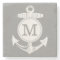 Nautical Grey Anchor