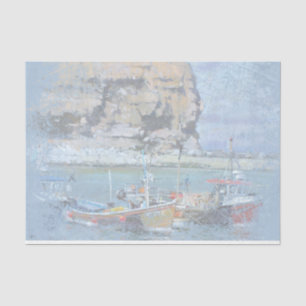 Nautical Harbour Design Series 6 Tissue Paper