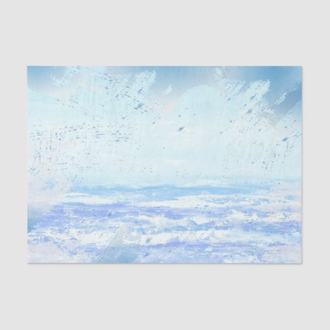 Nautical Harbour Design Series 7 Tissue Paper (Front)