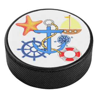 Nautical Hockey Puck