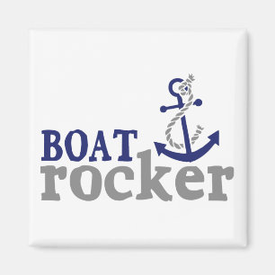 Nautical Humour Boat Rocker Magnet