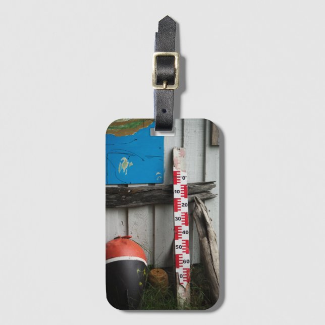 Nautical Items Luggage Tag (Front Vertical)