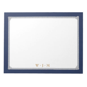 Nautical Knot elegant notepad