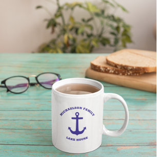 Nautical Lake House Coffee Mug