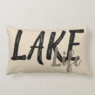 nautical LAKE LIFE   Lumbar Pillow