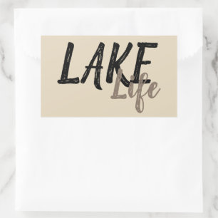 nautical LAKE LIFE   Sticker