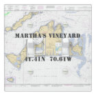 Nautical Latitude Longitude Martha's Vineyard