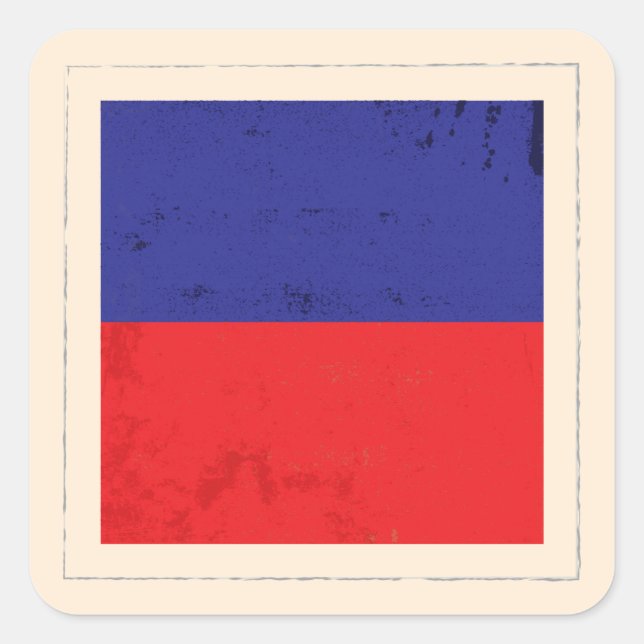 Nautical Letter “E” Signal Flag Square Sticker (Front)