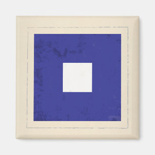 Nautical Letter “P” Signal Flag Magnet