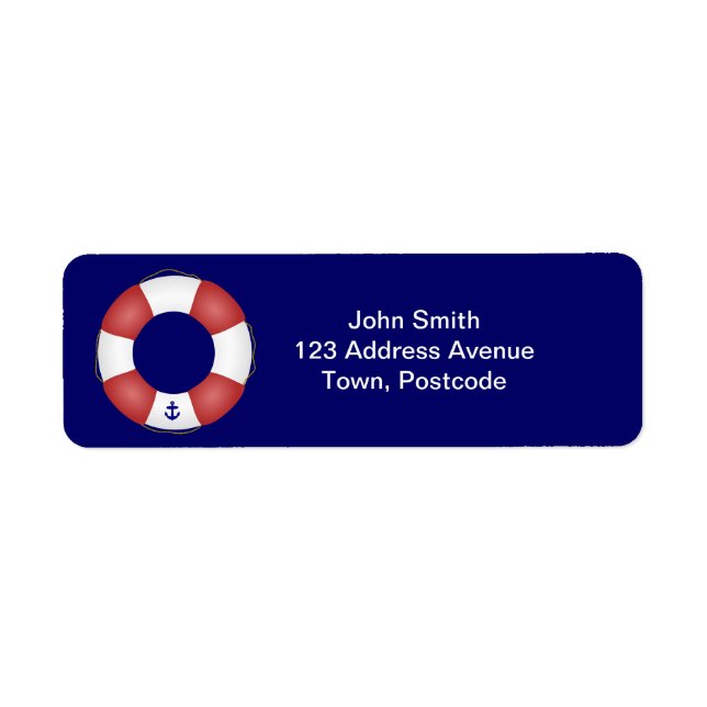 Nautical Life preserver (Front)