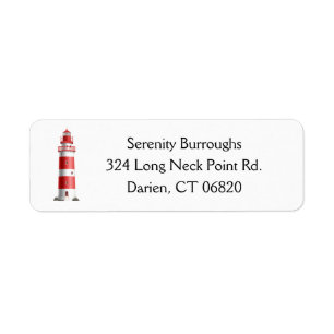 Nautical Lighthouse Beach Ocean Summer Wedding