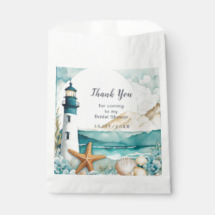 Nautical Lighthouse Bridal Shower Favour Bag