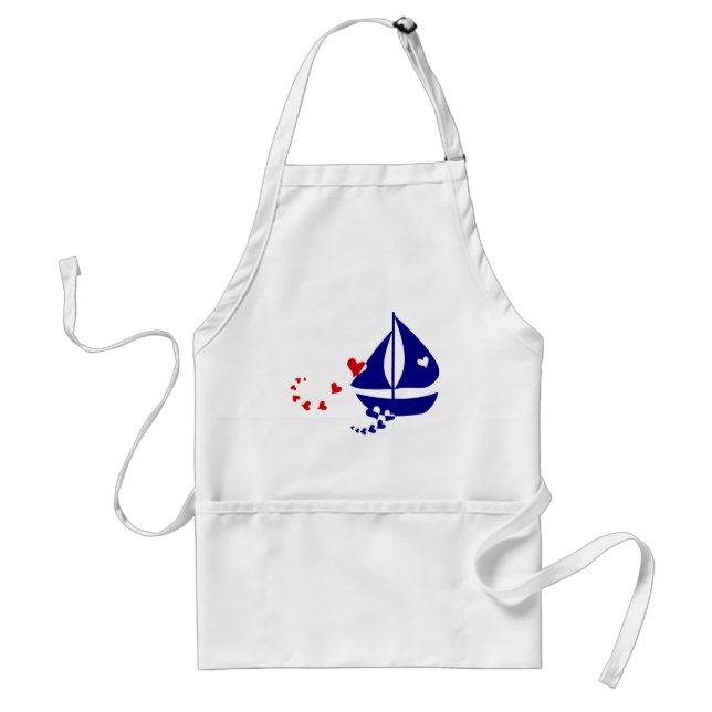 Nautical Love Standard Apron (Front)