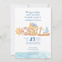 Nautical marine sailing theme pastel watercolor