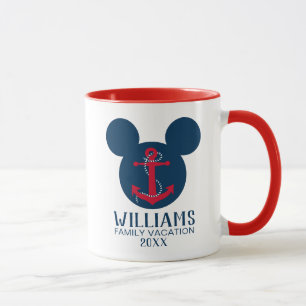 Nautical Mickey Family Vacation Mug