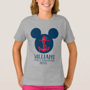 Nautical Mickey Family Vacation T-Shirt