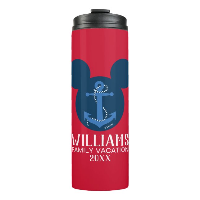 Nautical Mickey | Family Vacation Thermal Tumbler (Front)