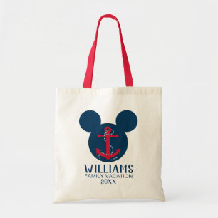 Nautical Mickey Family Vacation Tote Bag