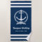 Nautical Navy Anchor Wedding Monogram