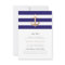 Nautical Navy Baby Shower Invitation