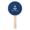 Nautical Navy Blue Anchor Boat Name