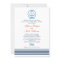 Nautical Navy Blue Red Wedding Rehearsal Dinner