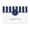 Nautical Navy Thank You Card