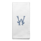 Nautical navy white sailing rope custom monogram