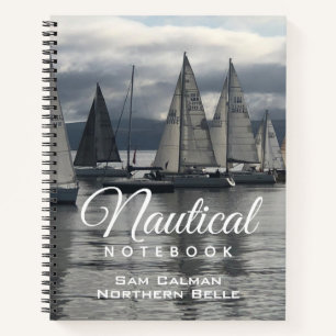 Nautical Notebook with Owner's Name