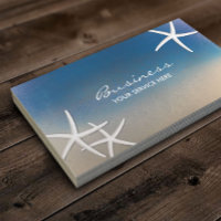 Nautical Ocean Blue Starfish Salon Spa