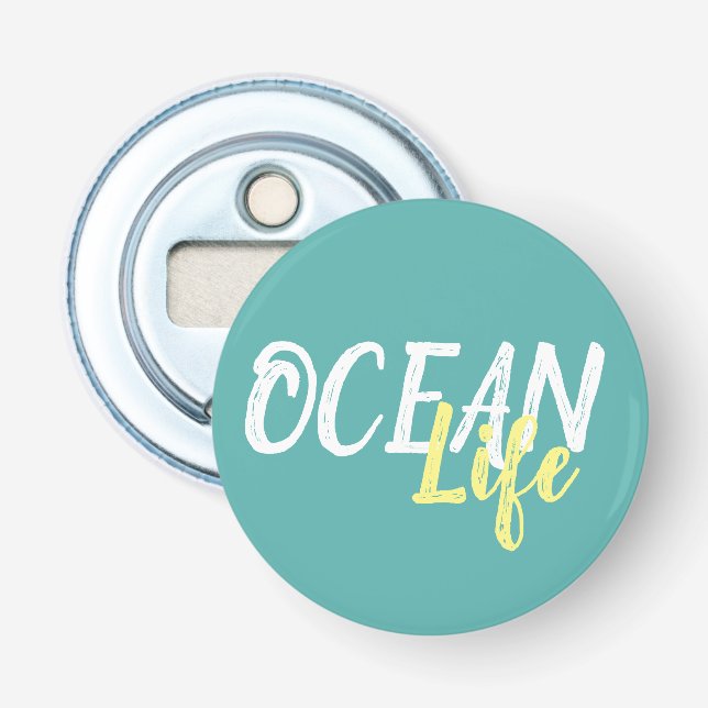 nautical OCEAN LIFE | Bottle Opener (Front)