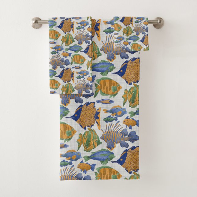 Nautical Ocean Life Towel Collection (Insitu)