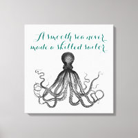 Nautical Octopus Kraken a smooth sea never made