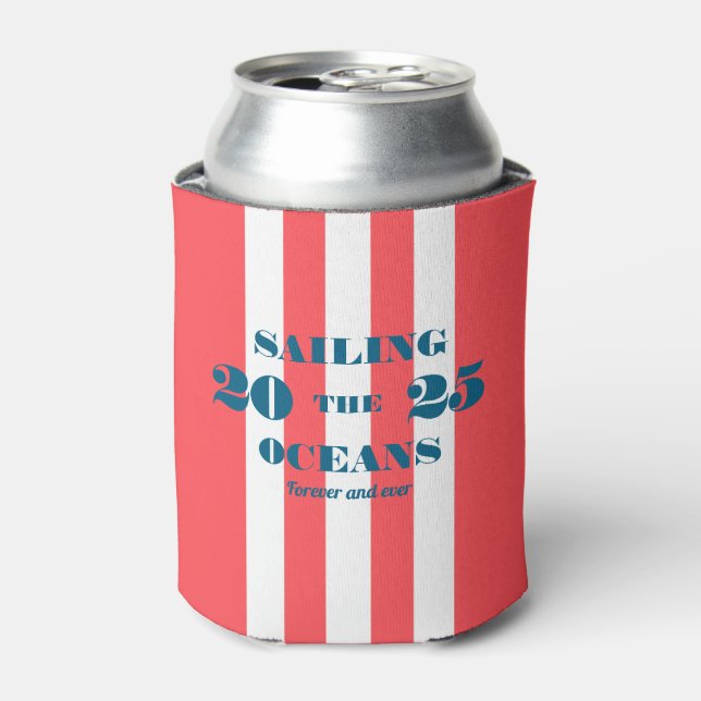 Nautical Party Can Cooler (Can Front)