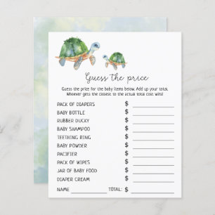 Nautical Party games   Price Guess Game