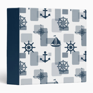 Nautical pattern binder