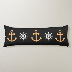 Nautical Pattern Body Pillow