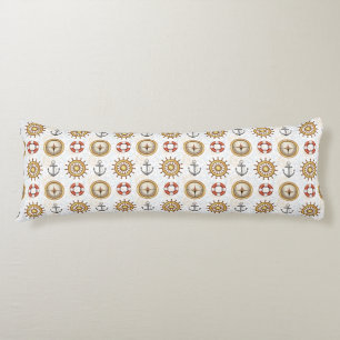 Nautical Pattern body pillows