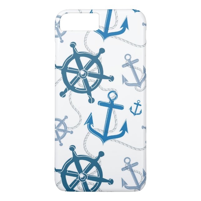 Nautical pattern Case-Mate iPhone case (Back)