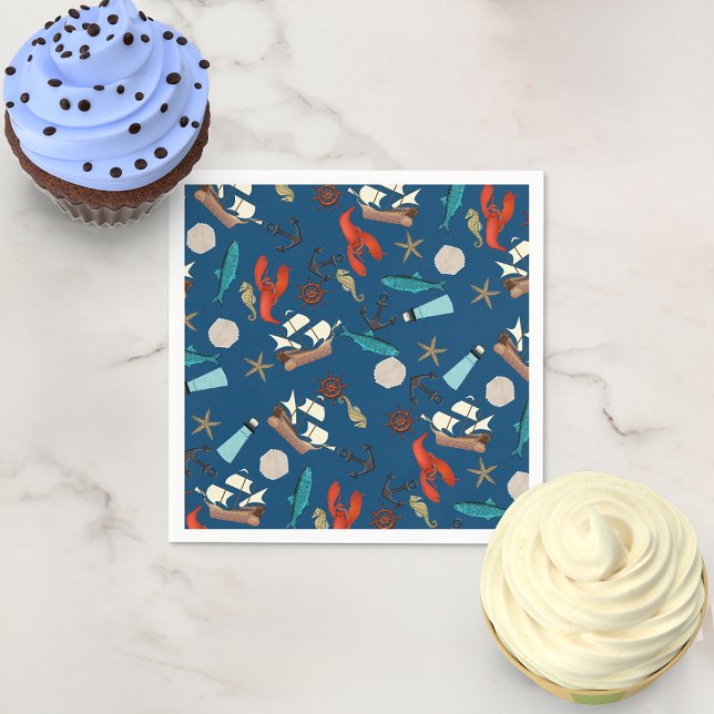 Nautical Pattern Napkin (Creator Uploaded)