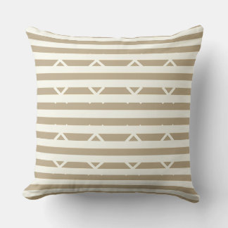 Nautical pattern  outdoor pillow