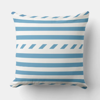 Nautical pattern  outdoor pillow