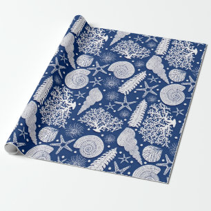 Nautical Pattern Wrapping Paper