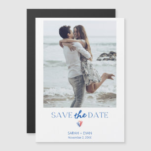 Nautical Photo Lobster Save the Date Magnet