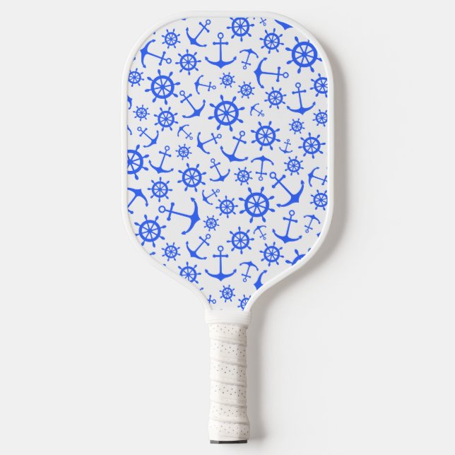 Nautical Pickleball Paddle (Front)