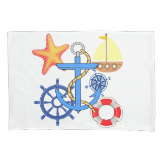 Nautical Pillowcase
