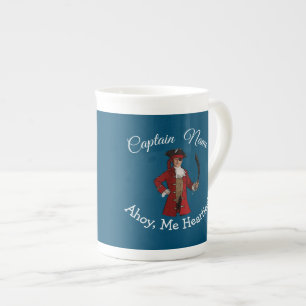 Nautical Pirate Boy Bone China Mug